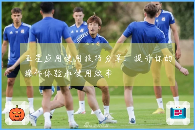 亚星应用使用技巧分享：提升你的操作体验和使用效率